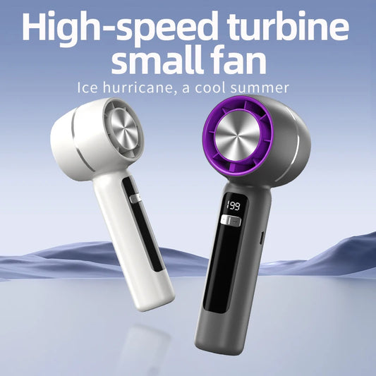 Portable Summer USB Rechargeable High-Speed Fan Electric Semiconductor Refrigeration for Outdoor Use for Hotels & RVs